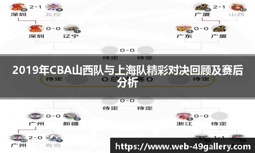 2019年CBA山西队与上海队精彩对决回顾及赛后分析
