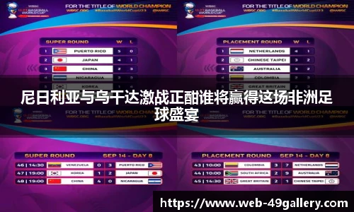 尼日利亚与乌干达激战正酣谁将赢得这场非洲足球盛宴